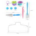 110PCS Cake Decorating Kits with Icing Tips Pastry Bags Flower Nails Cream Spatula Baking Frosting Tools Set for Birthday Cake Party Dessert Restaurant Kitchen Gadgets