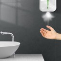 1500mL Automatic Soap Dispenser Spray Type Touchless Hand Sanitizer Machine with IR Sensor Nail-free Drilling Wall-Mounted for Home School Restaurant Office Commercial Use