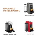 Coffee Capsule Adapter Stainless Steel Coffee Capsule Converter Nespresso Capsule Adapter for Vertuolline GCA1 Delonghi ENV135 ENV150 Coffee Machine